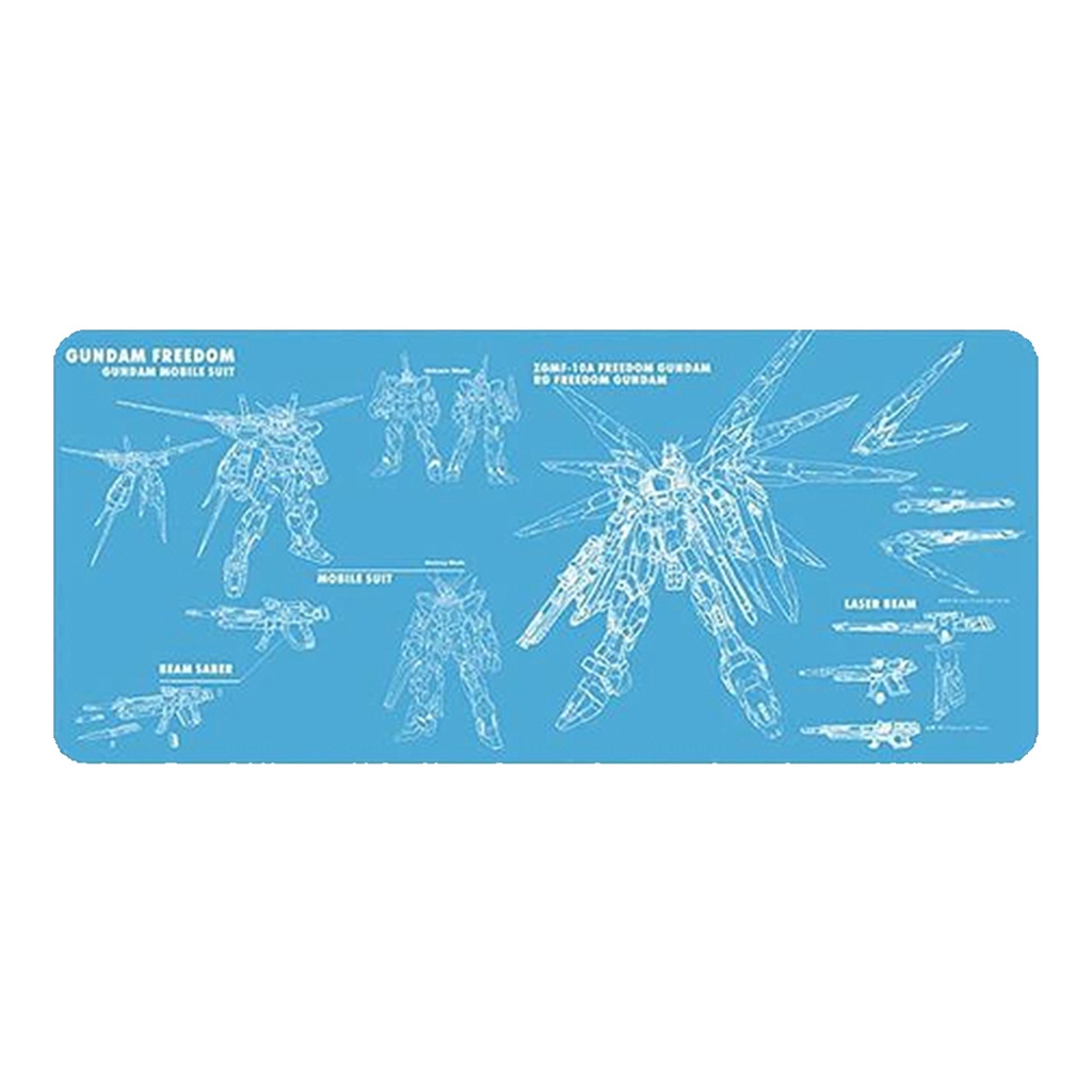 Gundam Deskmat XL Cloth Gaming Mousepad