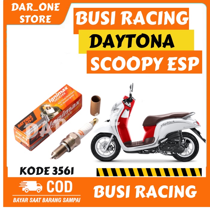BUSI DAYTONA RACING ORIGINAL HONDA SCOOPY FI/ESP IRIDIUM 3561