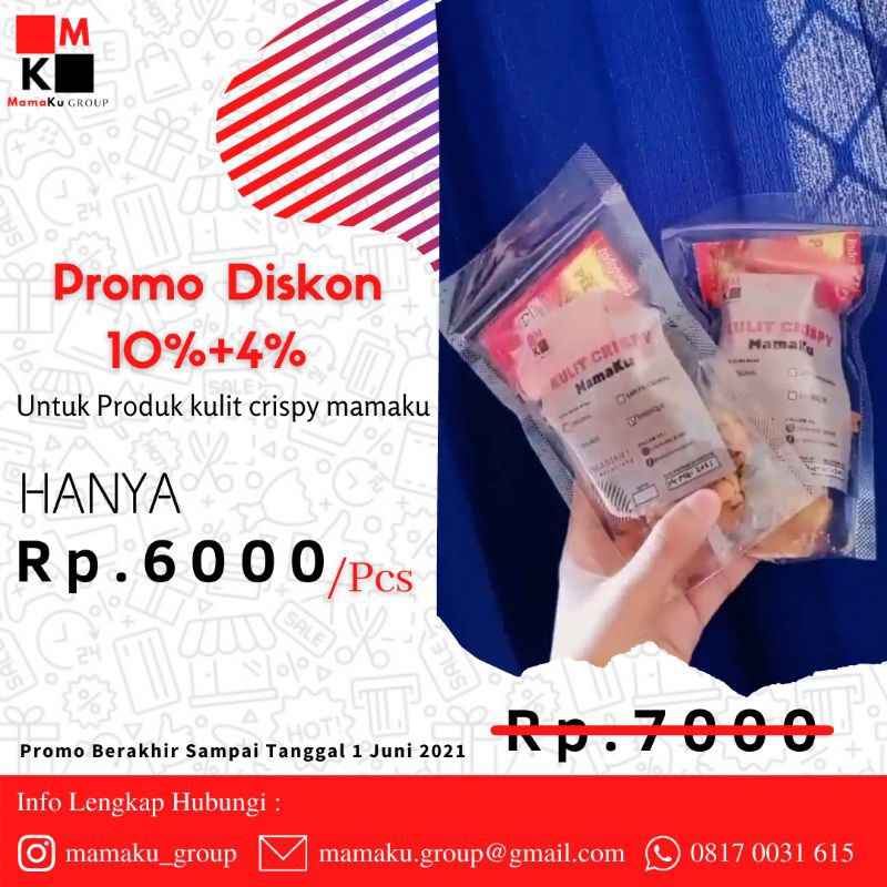 

Kulit Crispy Murah,Enak,Renyah,Gurih