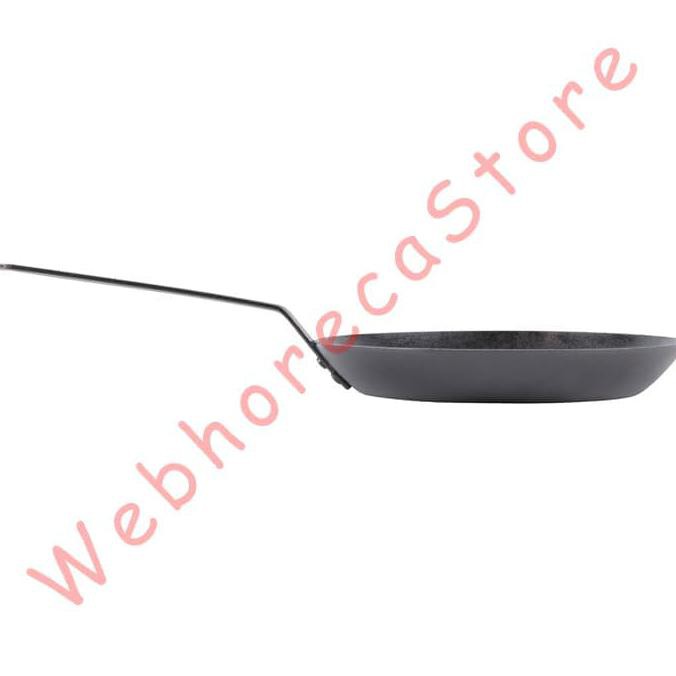 Bima Chefs Black Steel Frying Pan 26Cm Bliboss