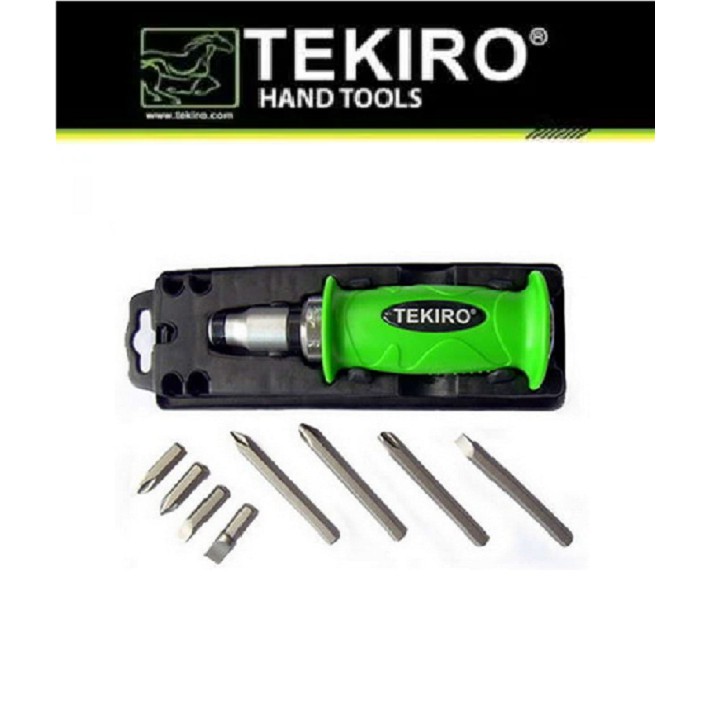 TEKIRO Obeng Ketok 9 Pcs / Impact Driver Set 9pcs