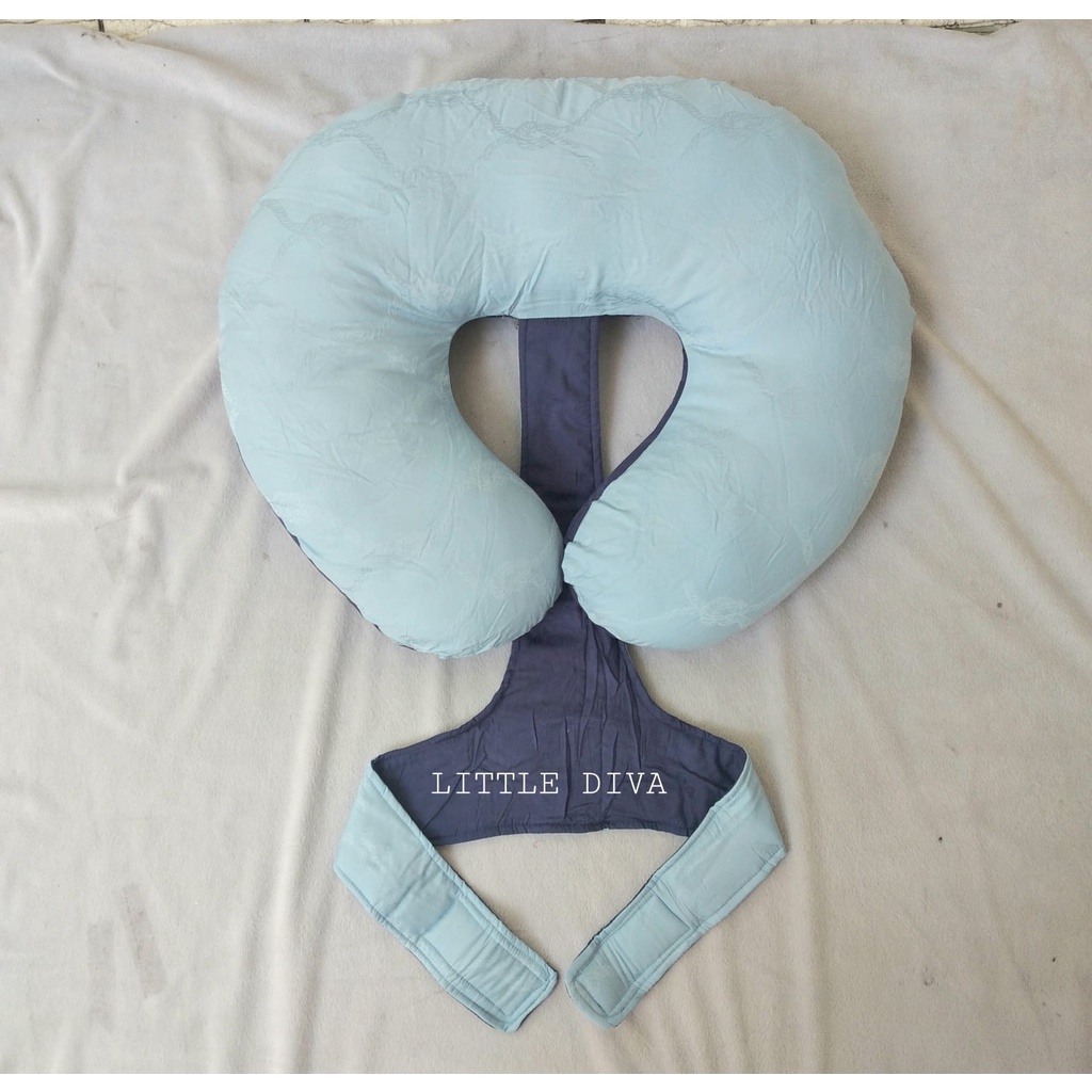 BANTAL MENYUSUI Bayi LUX belt sabuk TENCEL pillow nursing pillow BANSUI akachan Kado Bayi Lahir Melahirkan Ibu Menyusu Eksklusif Bahan Adem Bagus Mewah