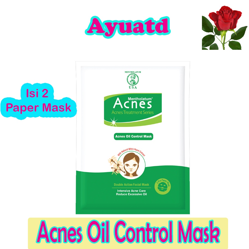 Acnes Oil Control Mask 24ml Paper Mask