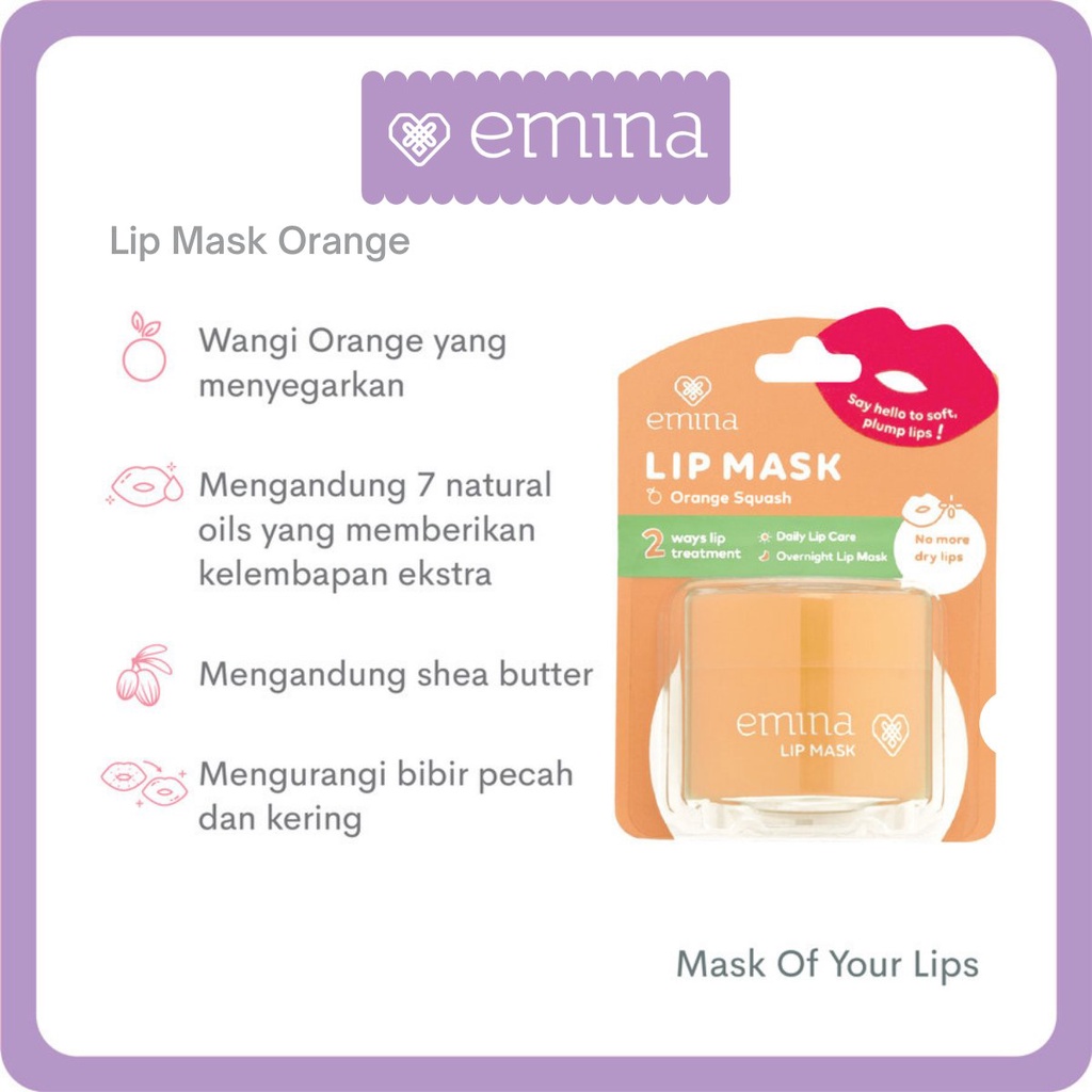 EMINA Lip Mask Netto 9gr