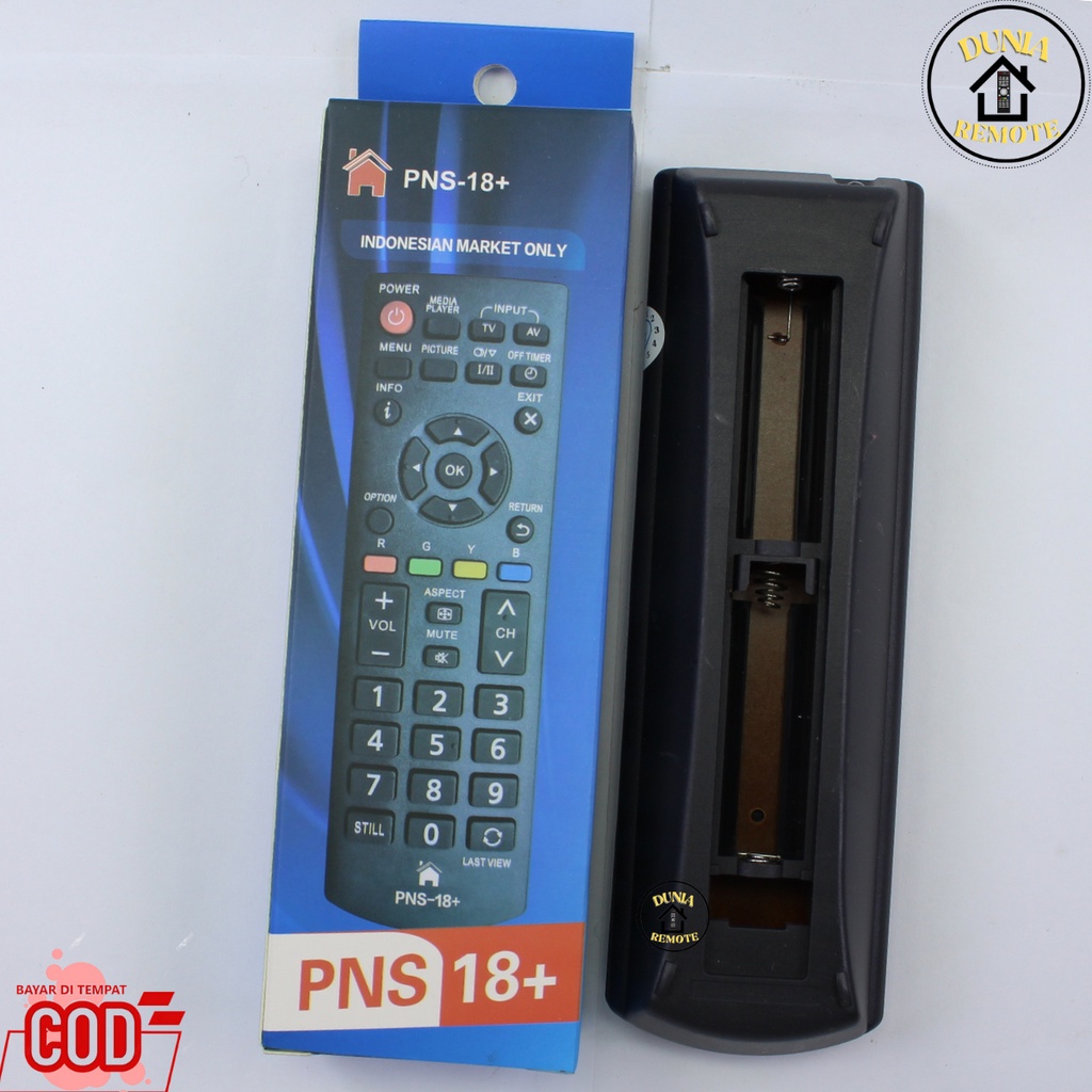 Remot / Remote TV Panasoni LCD LED VIERA PLASMA Multi PNS-18 tanpa setting