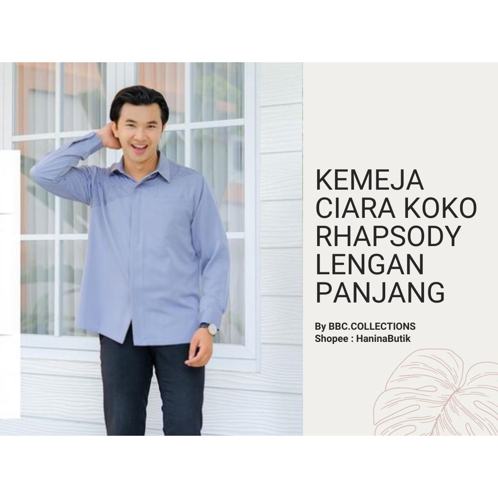 (𝗦𝗜𝗔𝗣 𝗞𝗜𝗥𝗜𝗠) KEMEJA CIARA KOKO RHAPSODY LENGAN PANJANG SIZE XL by BBCCOLLECTIONS