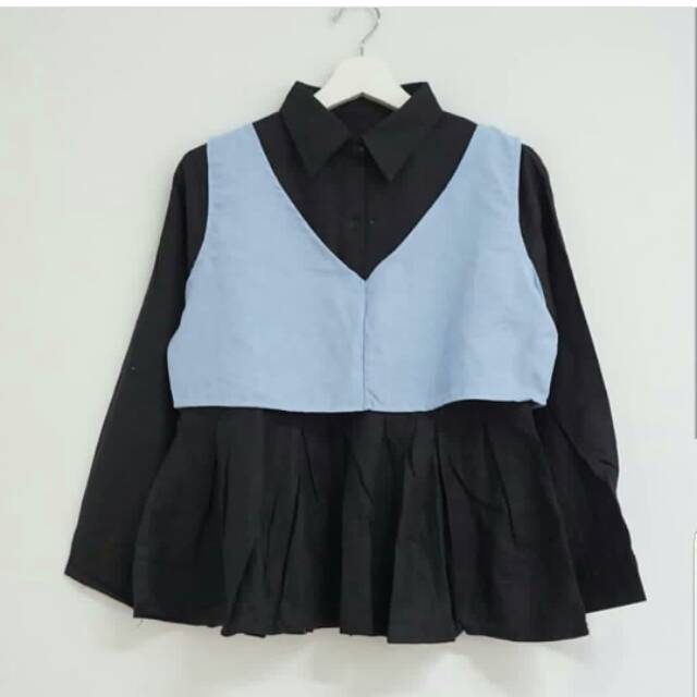 Jisoo shirts black + outer