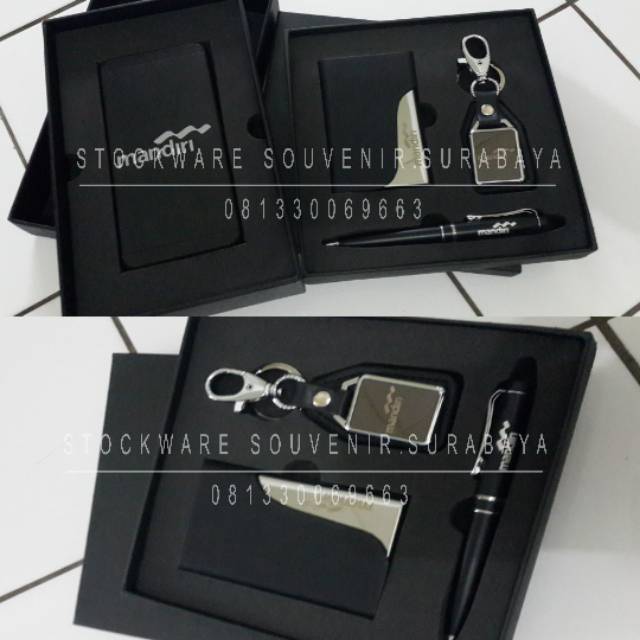 

Souvenir Kantor , Giftset Promosi 3in1, Giftset Custom Logo