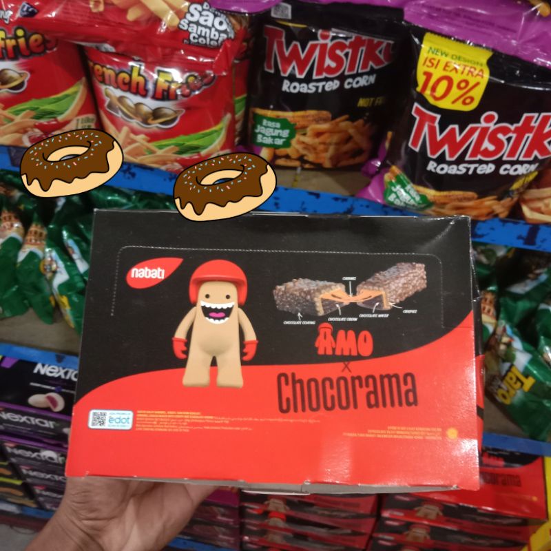 

Yummer l Snack camilan Nabati Amo x Chocorama