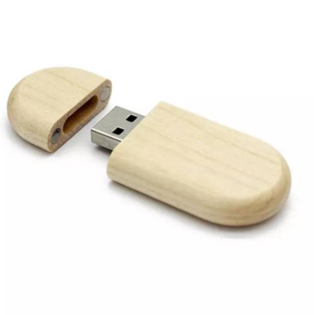 Flashdisk usb kayu 8gb real