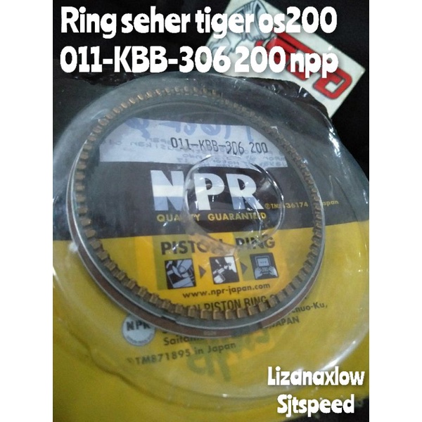 ring seher tiger oversize 200 ring piston tiger npr npp