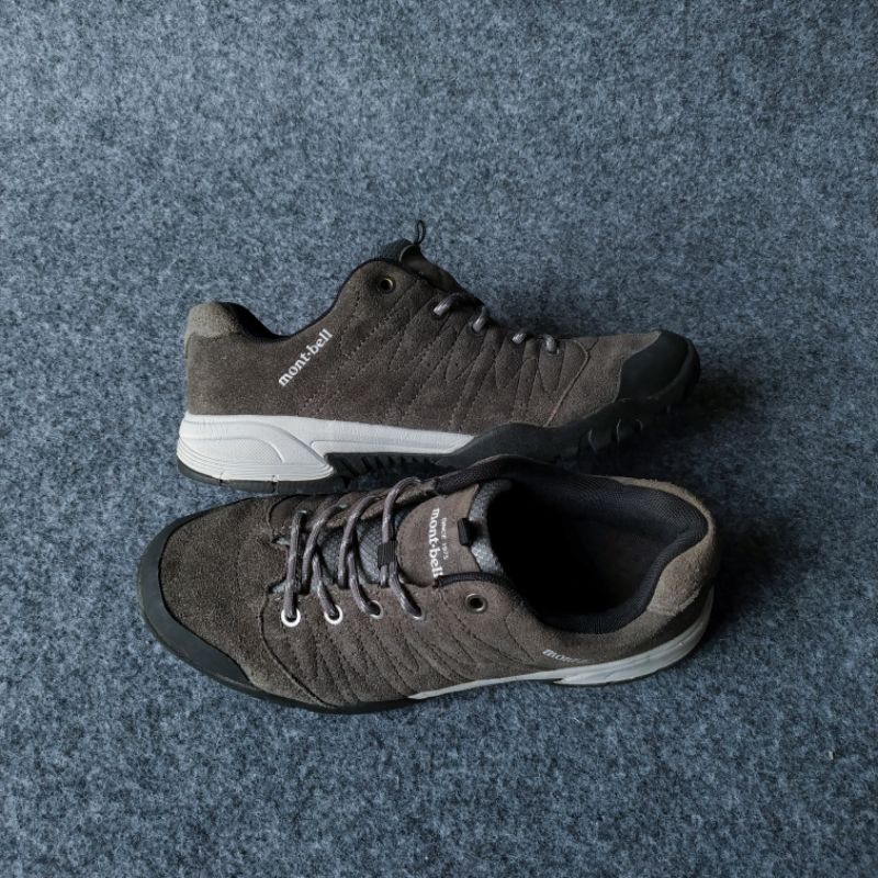 Sepatu MONTBELL MONT-BELL Olahraga Outdoor Hiking Mendaki Gunung Low Second Size 41