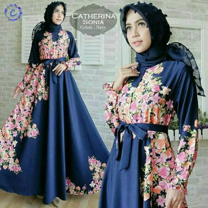 TERLARIS PAKAIAN SET GAMIS WANITA MUSLIM SYARI LEBARAN maxy maxi dress pesta hijab muslim gaun batik