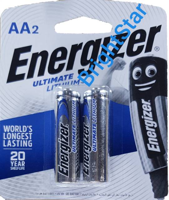 ENERGIZER Ultimate Lithium Baterai (Battery) (AA) 2 PCS/PACK