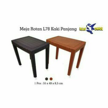 MEJA / MEJA ROTAN PANJANG / MEJA TERAS / MEJA TAMU / MEJA PLASTIK