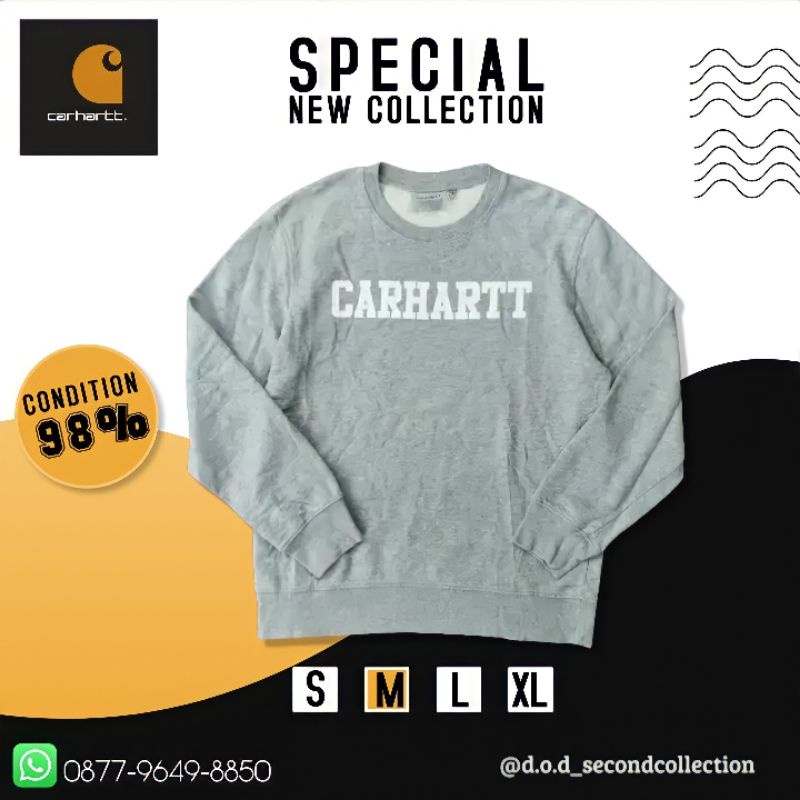 CREWNECK CARHATT-crewneck thrift