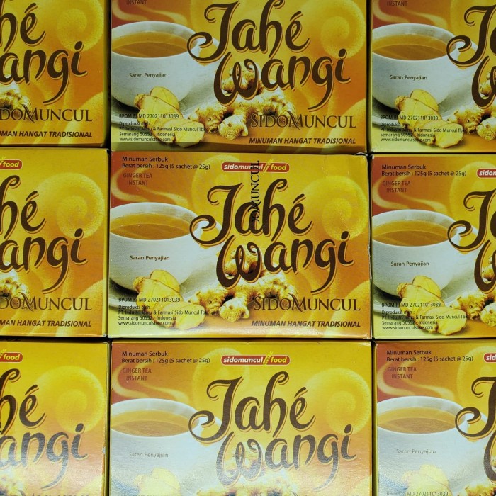 

G02G Jahe Wangi Sidomuncul 1 Box Isi 5 Sachet - Agen Resmi Sido Muncul Ds5Gh