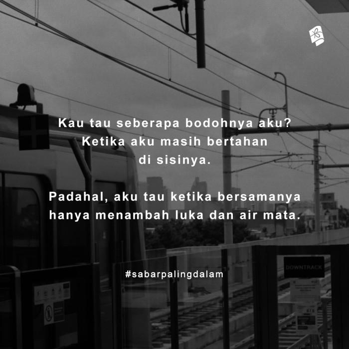 

Sabar Paling Dalam: tentang kehilangan dan merelakan - Fajar Sulaiman Best Seller