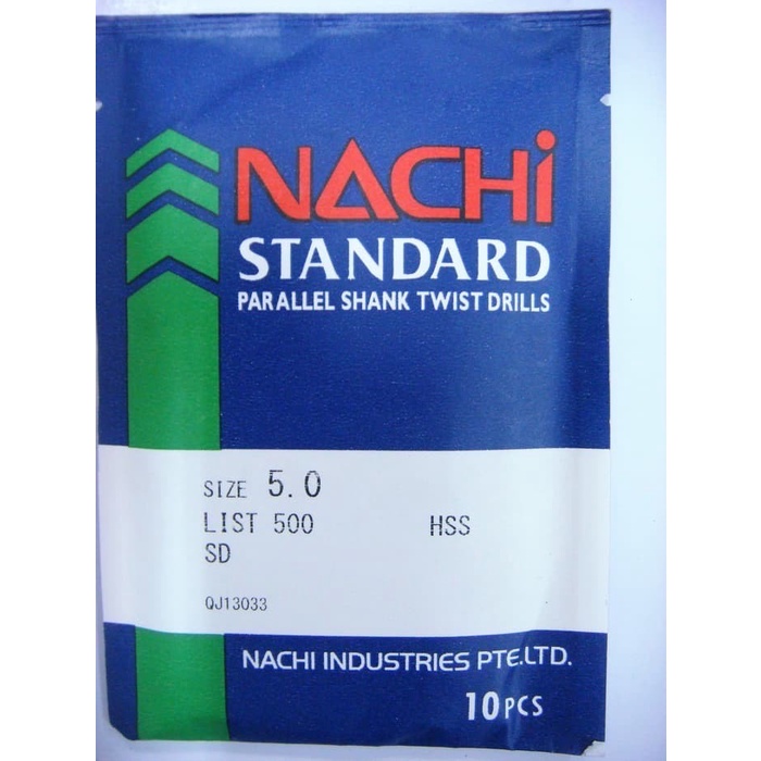 JAMINAN ORIGINAL NACHI !! mata bor besi NACHI Mata Bor Besi 1 1.5 2 2.5 3 3.5 4 4.5 5 mm HSS ORIGINAL ASLI