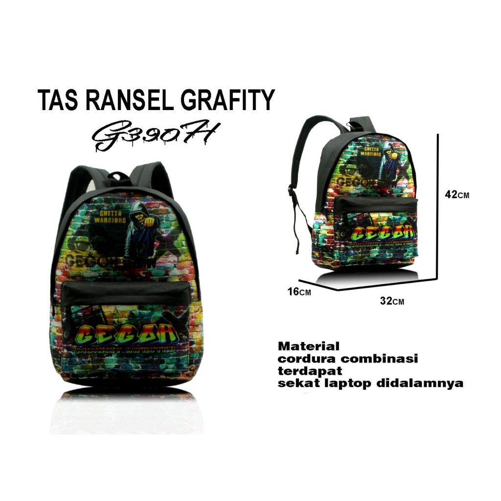 Tas Ransel Pria Tas Sekolah SMP SMA Remaja Backpack Tas Gendong Tas Punggung