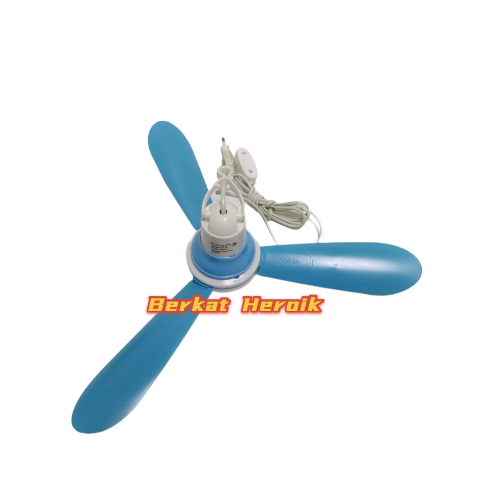 Kipas Angin Gantung Kyzuku 8 watt 3 baling / Kipas mini fan 8 w / Kipas Gantung