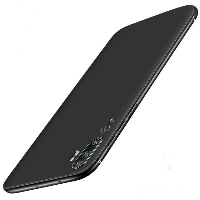 Case Xiaomi Mi Note 10 CC9 Pro Mi Note 10 Pro Ultra Slim Black Matte Premium Softcase