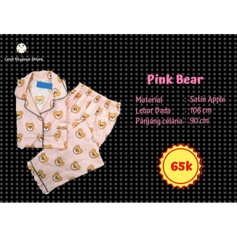 CPS Piyama Pink Bear