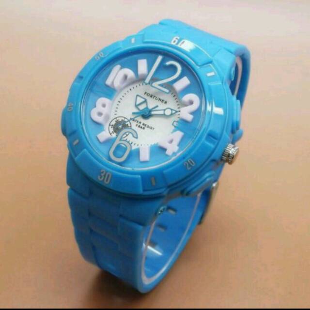 JAM TANGAN CEWEK/ WANITA FORTUNER DUAL TIME ELEGANT...
