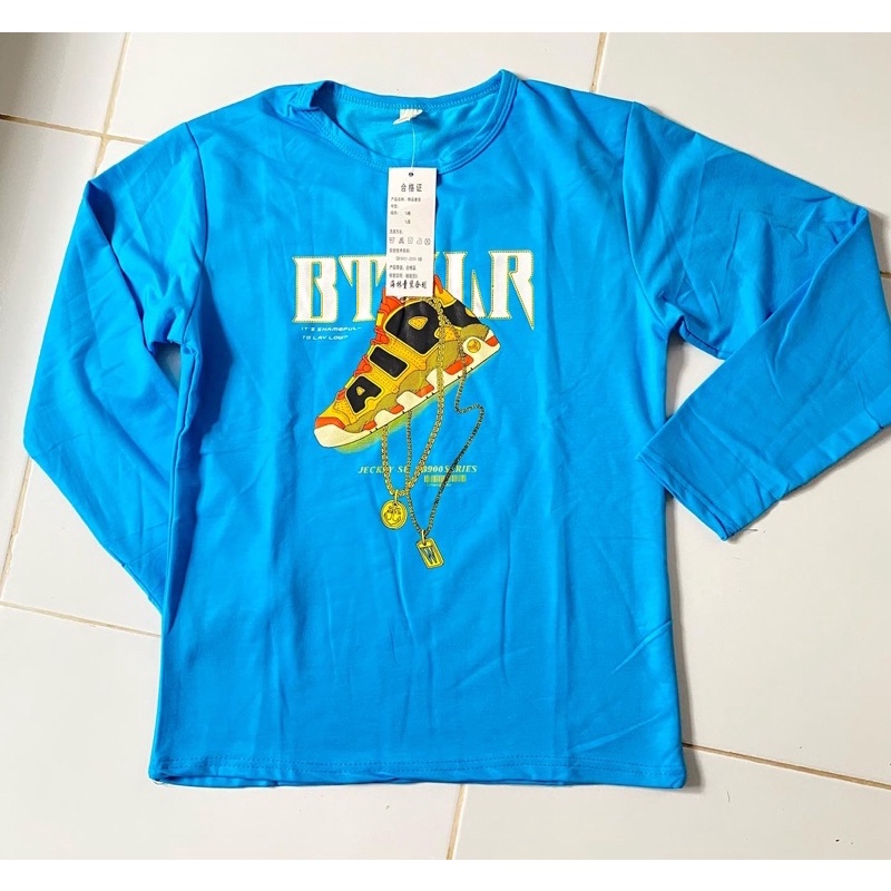 kaos anak / kaos remaja / kaos anak tanggung / kaos lengan panjang / kaos anak import