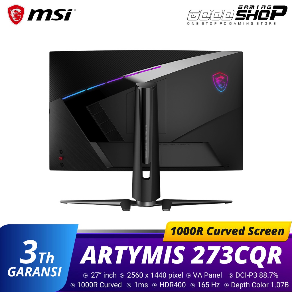 MSI MPG ARTYMIS 273CQR Curved Screen WQHD - Gaming Monitor