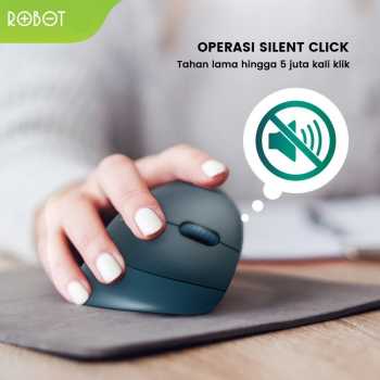 GARANSI 1 TAHUN MOUSE ROBOT GURU MASTER 1 DUAL MOUSE - MOUSE WIRELESS AND MOUSE BLUETOOTH