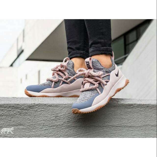 Nike Air City Loft Pink Sepatu Sneakers Nike Air City Loop Port Wine