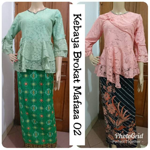 Kebaya jumbo Brokat batik