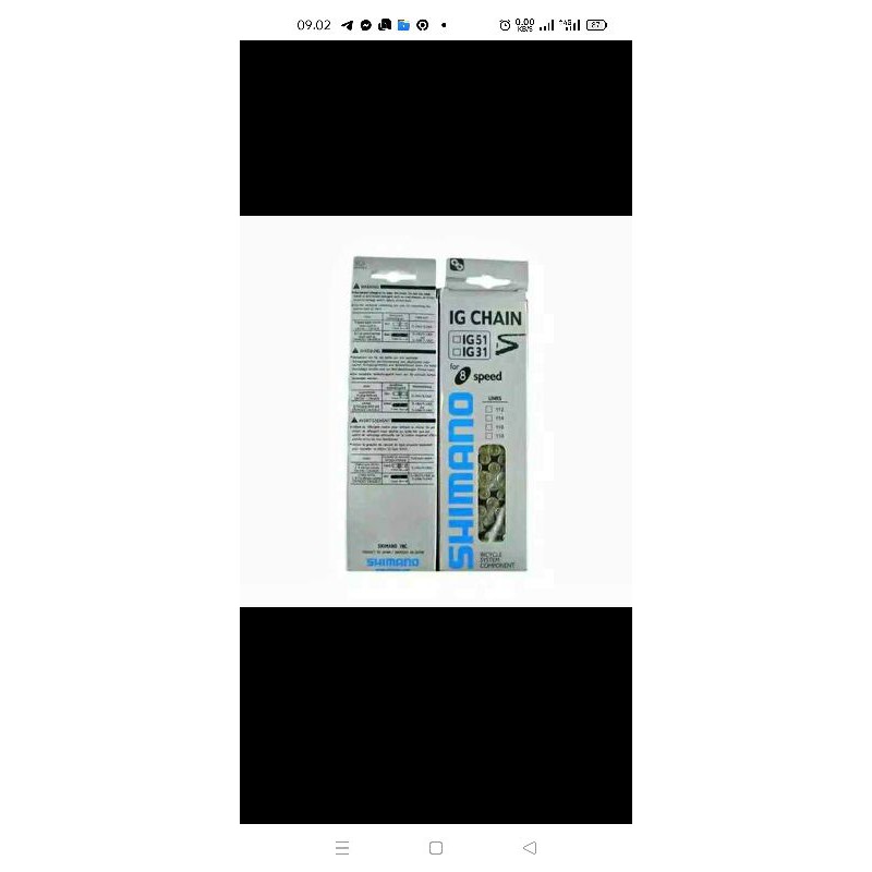 Rantai Shimano 8 speed rantai sepeda