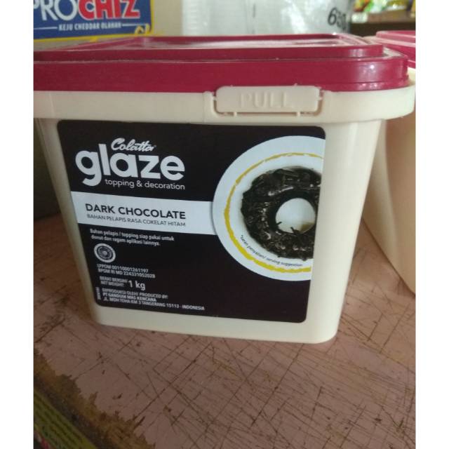 

Glaze dark chocolate 1kg
