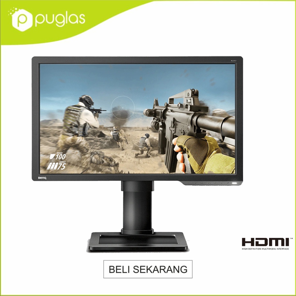 Monitor Gaming BenQ Zowie XL2411P 144Hz Full HD 1ms For PC Komputer Laptop