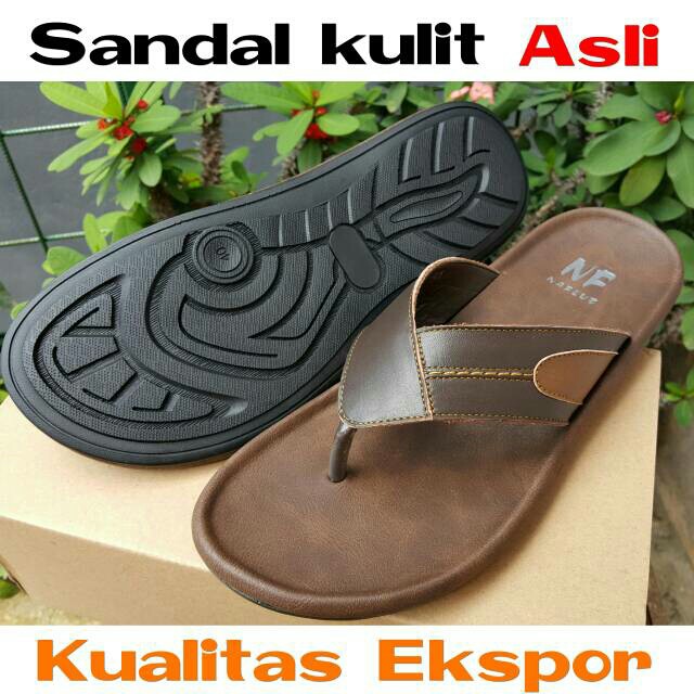  SANDAL  CASUAL PRIA  LOIS  FLAT JEPIT GUNUNG JAPIT SELOP SLOP 