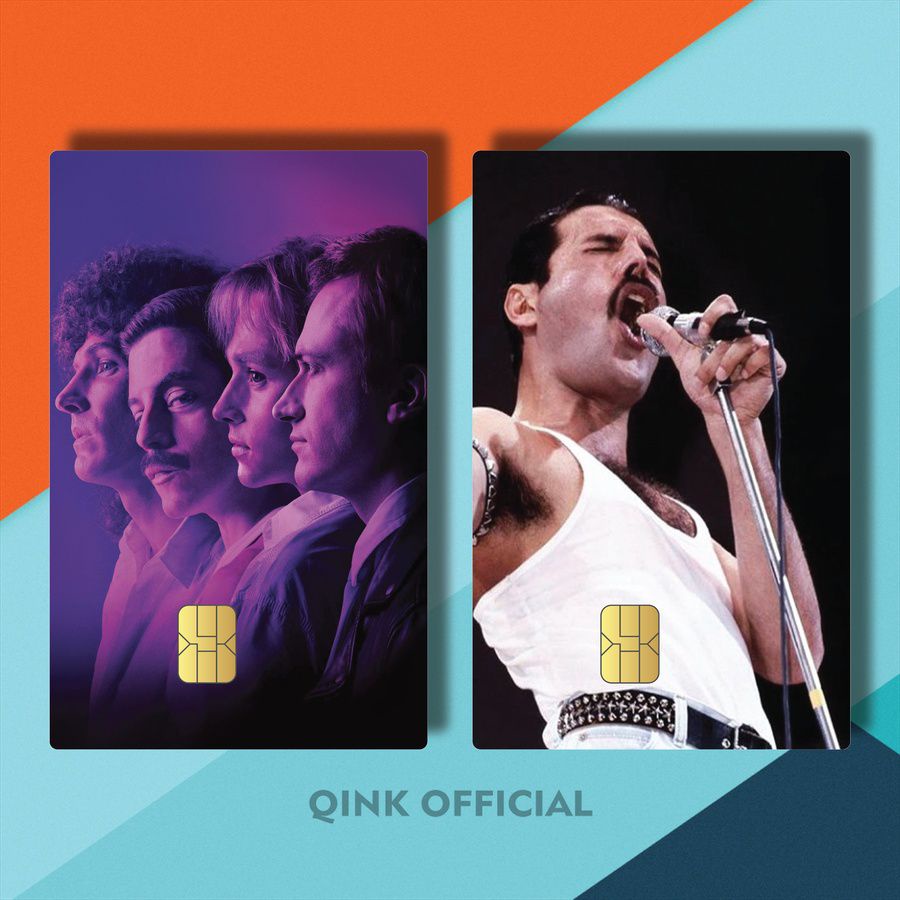 SKIN FLAZZ GRUP BAND QUEEN QYIE4/TIS0O/ CASING ATM CARD BAND QUEEN BOHEMIAN RHAPSODY / SKIN ATM NCT 