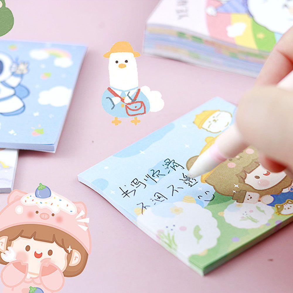 Pineapple Memo Pad Mini Kertas Pesan Scrapbooking Perlengkapan Kantor &amp; Sekolah Alas Tulisan Handbook Decor Notepad
