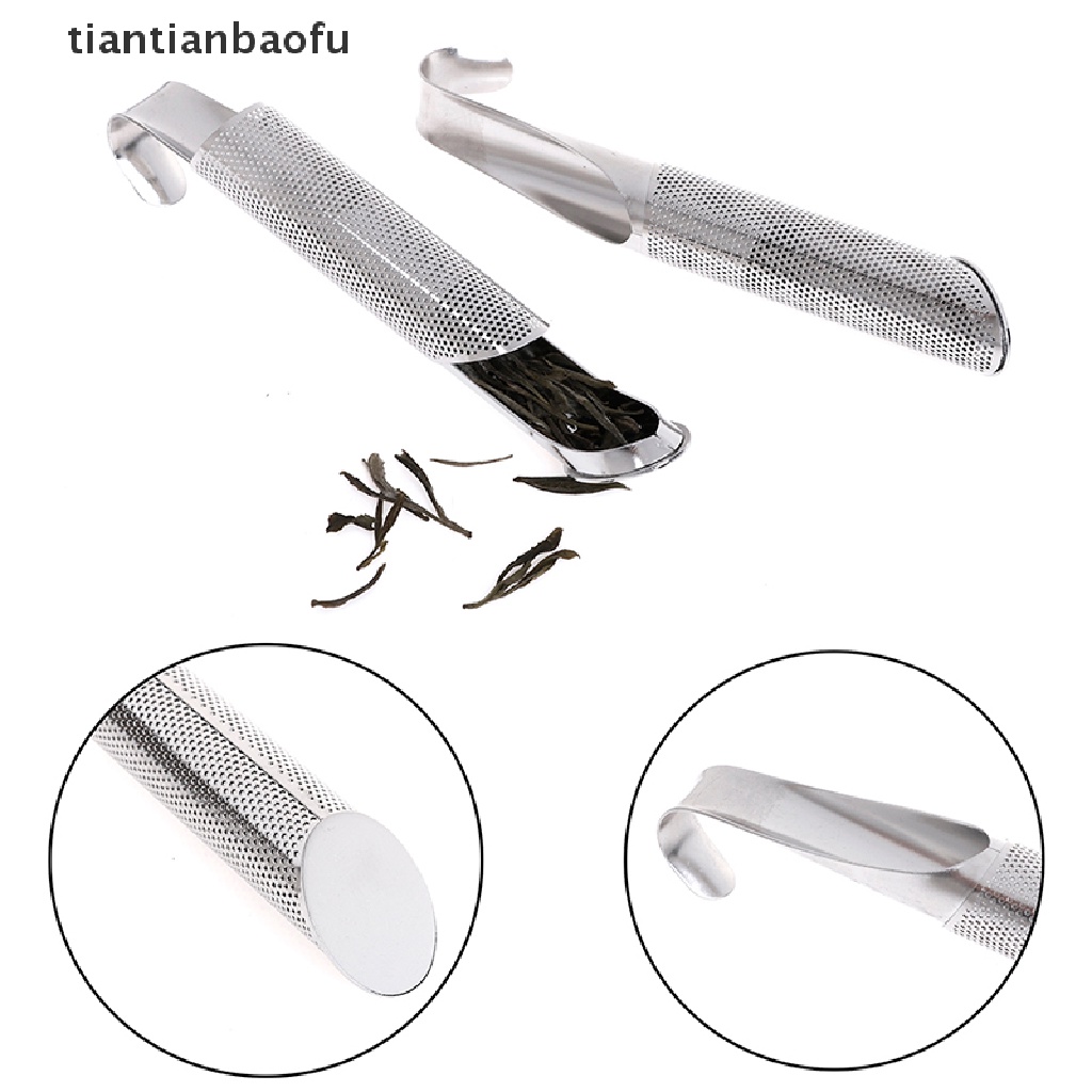 [tiantianbaofu] Stainless steel loose tea infuser stick strainer filter diffuser herbal loose Boutique