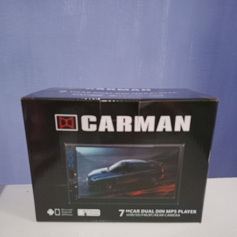 7" CAR DUAL DIN MP5 PLAYER