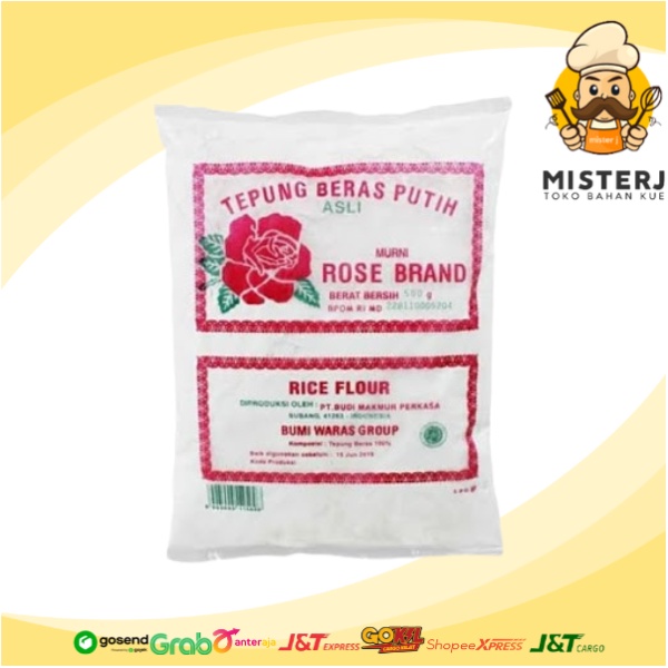 

Rose Brand | Rose Brand Tepung Beras Putih 500gr