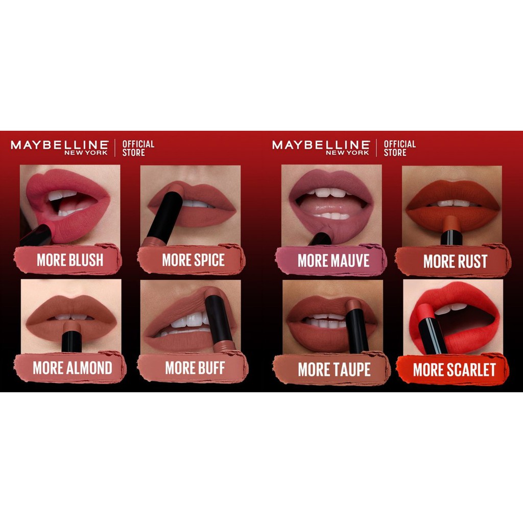 NEW!!! MAYBELLINE COLOR SENSATIONAL ULTIMATTE LIPSTICK