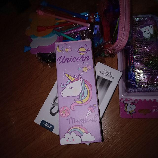 Botol Minum Termos Unicorn Stainless Anak Sedotan Water Bottle Grosir Lucu Sekolah 350ml Tahan Panas