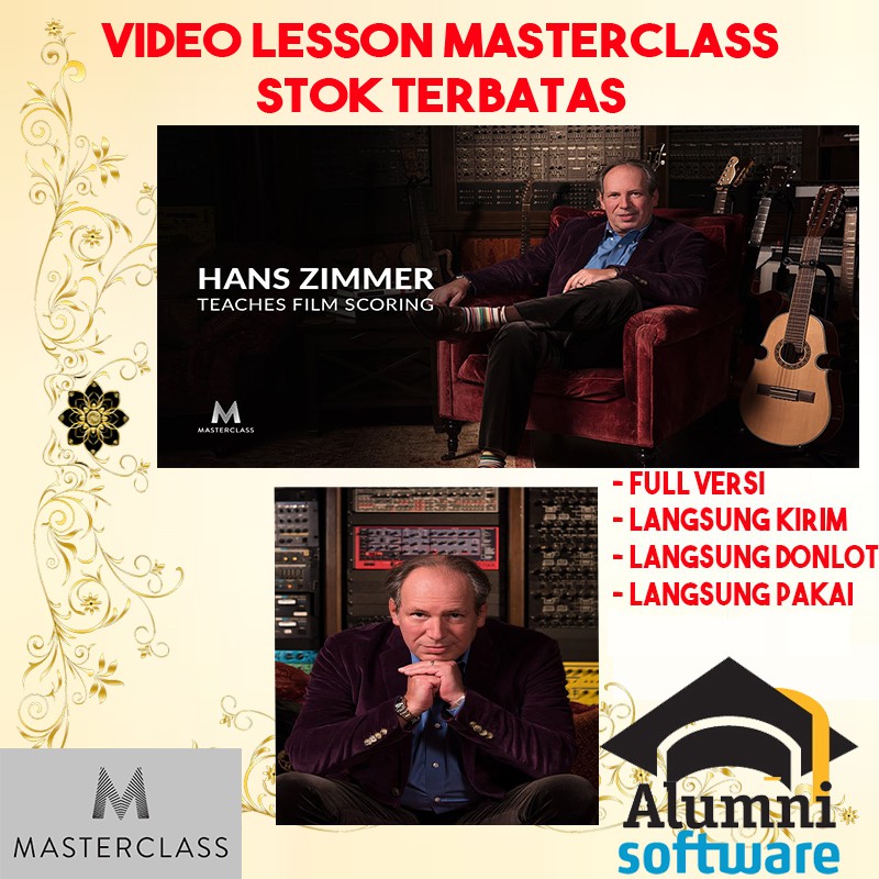 MasterClass Hans Zimmer - Film Scoring VIDEO LESSON LIMITED EDITION