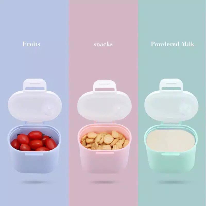 HK Milk Powder Container Tempat Wadah Serbaguna Susu Bubuk Cemilan Snack Bayi