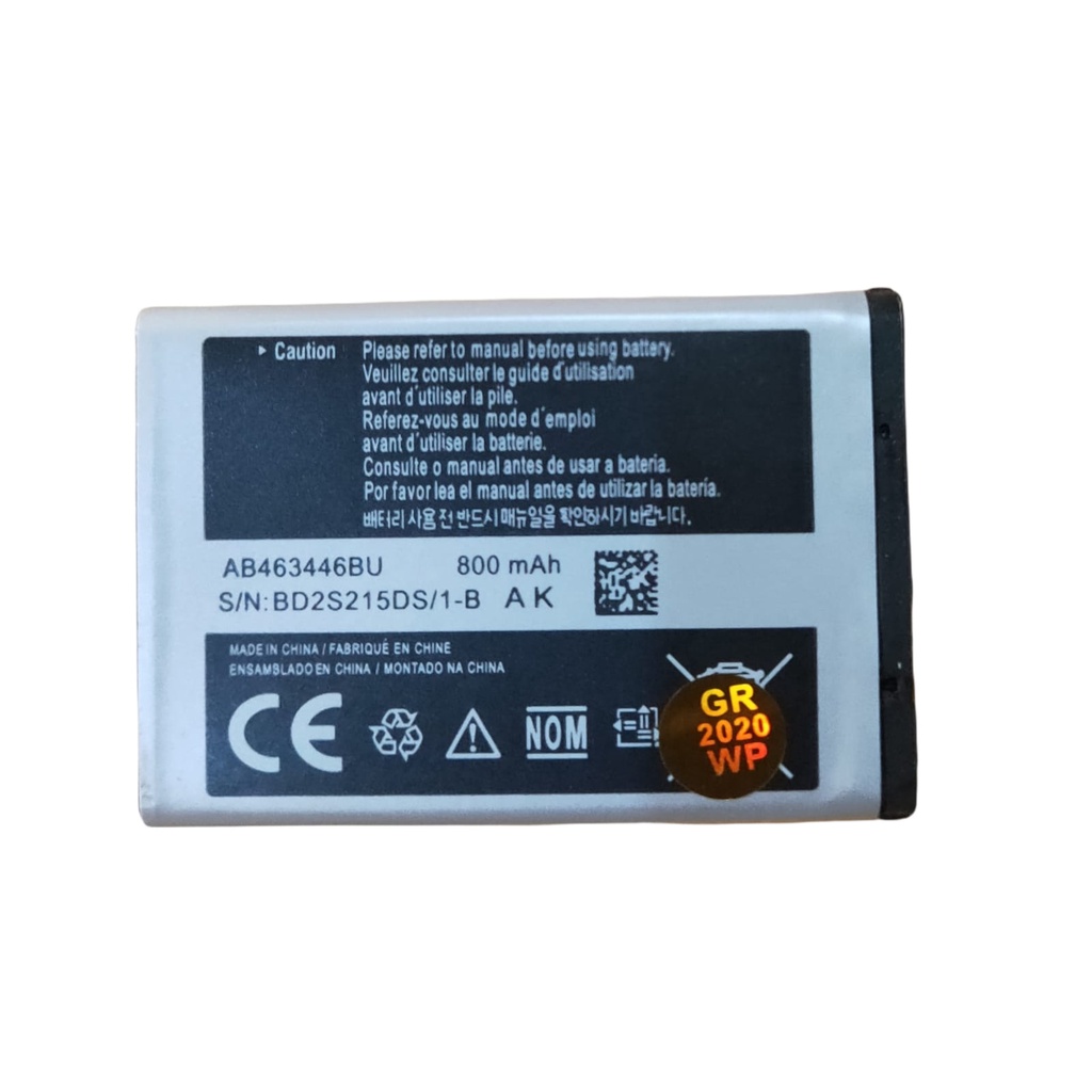 Baterai Samsung Original B463446BU 800mAH Samsung/Battery Jadul Samsung