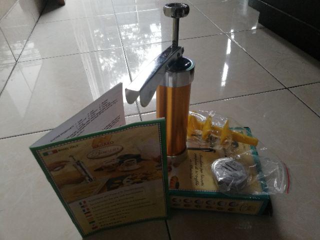 Alat Cetak Kue Manual Cetak Kering Cetakan Biskuit Cetakan Kue Semprit Biscuit Maker Cookie