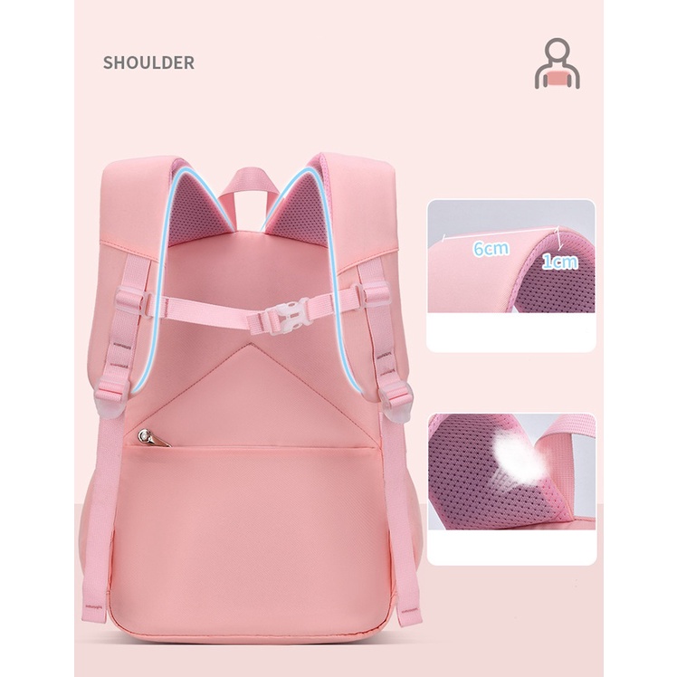 DRAB5235 Tas Sekolah Anti Air / Tas Ransel Sekolah / Tas Punggung Anak  Tas Sekolah impor