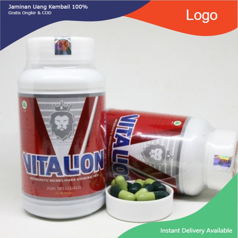 Asli Vitalion Obat Herbal Pria, Penambah Stamina Pria - Penyubur Pria - Pengental Sperma - Program H